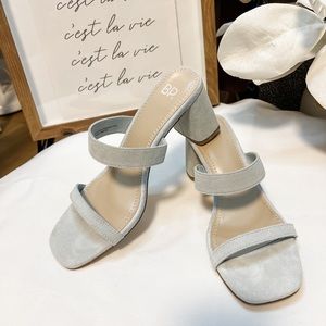NWOT BP Block Heel Sandal